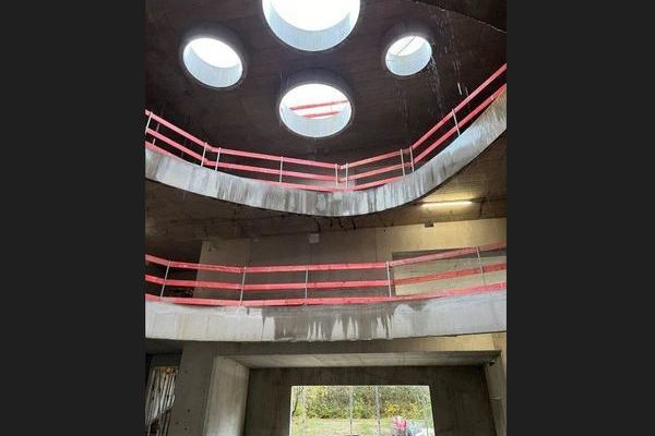 Aula mit Sicht nach oben