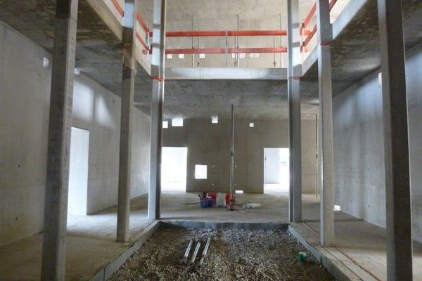 Ansicht Lichthof Nord im EG