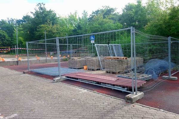 eingez�unte Baumaterialien.J